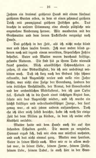 Mein Leben und Streben
