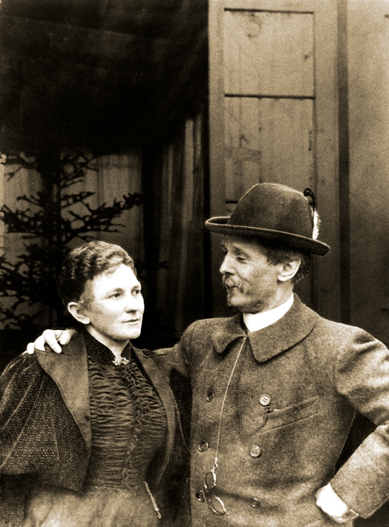 Emma und Karl May um 1891