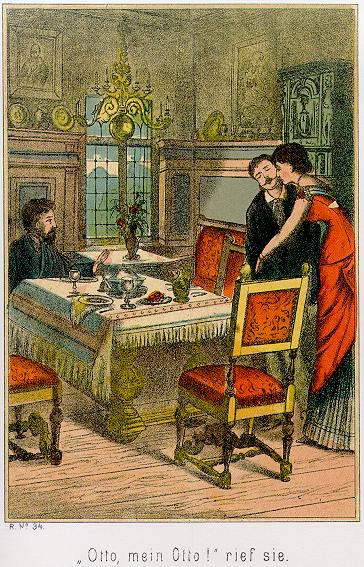 Waldrschen-Illustration