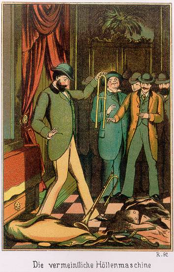 Waldrschen Illustration