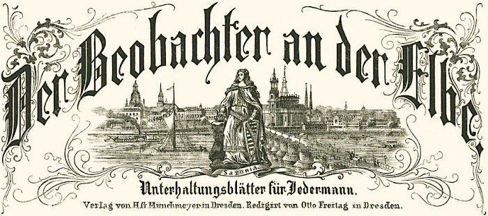 Der Beobachter an der Elbe